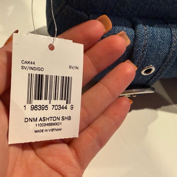 NWT Coach Denim Ashton Shoulder Bag - Picture 16 of 16